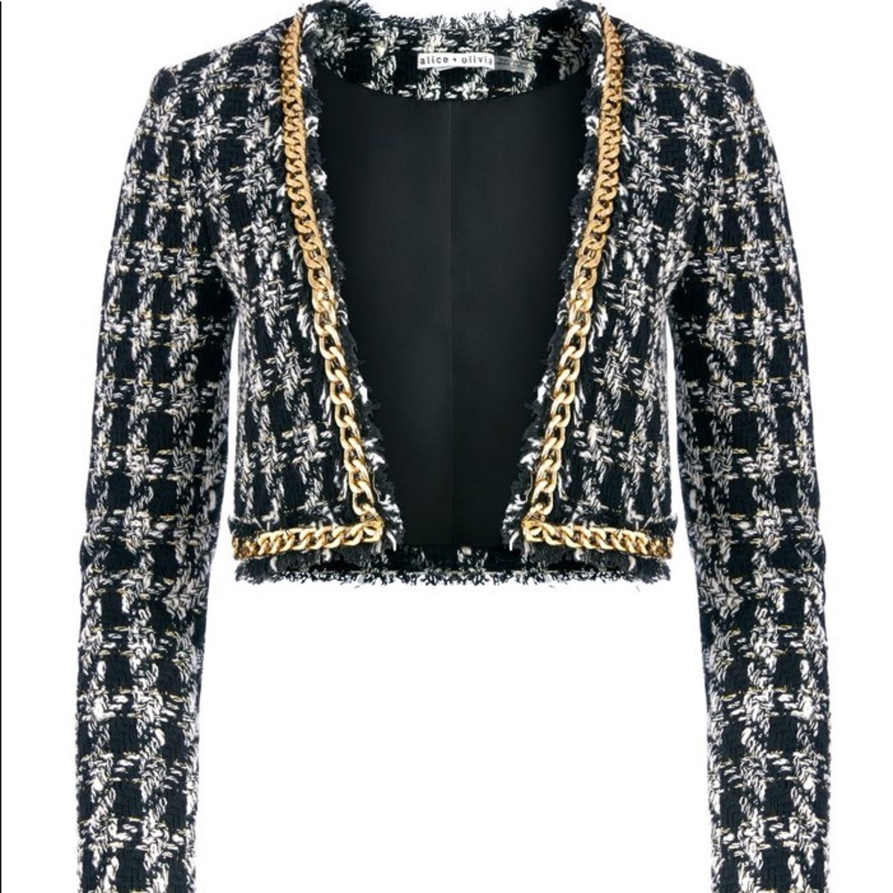 alice + olivia blazer